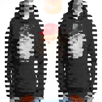 Make A Christmas Great Again Xmas Trump Maga Pajamas Santa Hoodie | Mazezy