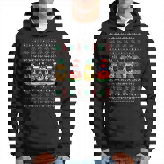 Christmas In July Christmas Pineapple Ugly Christmas Sweater Hoodie - Thegiftio UK