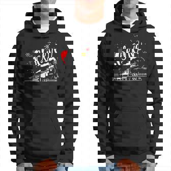 Christmas Polar Express All Abroad Xmas Santa Hoodie | Mazezy