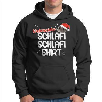 Christmas Sleep Sad Hamster Schlafi Schlafi Kapuzenpullover - Geschenkecke