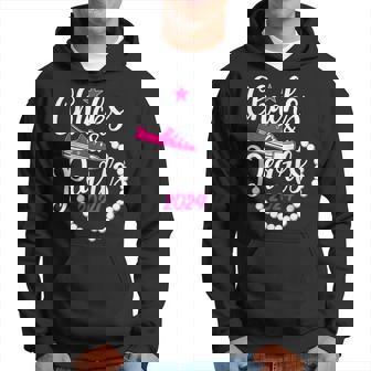 Chucks And Pearls Kamala Harris 2024 Support Teachers Hoodie - Monsterry