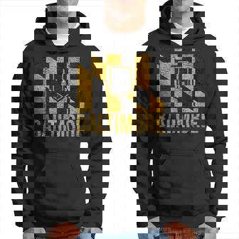 City Flag Of Baltimore Maryland Hoodie | Seseable CA