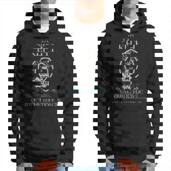 Clan Keith Tartan Crest Thistle Vintage Hoodie | Seseable UK