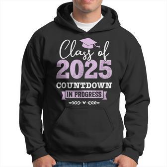 Class Of 2025 Countdown In Progress Senior Graduation Hoodie - Thegiftio UK