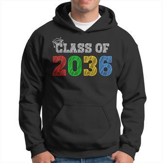 Class Of 2036 Grow With Me Graduation First Day Of School Hoodie - Thegiftio UK