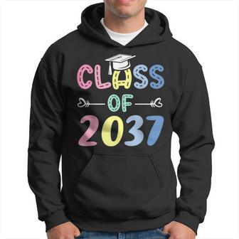 Class Of 2037 Grow With Me From Kindergarten To Graduation Hoodie - Thegiftio UK