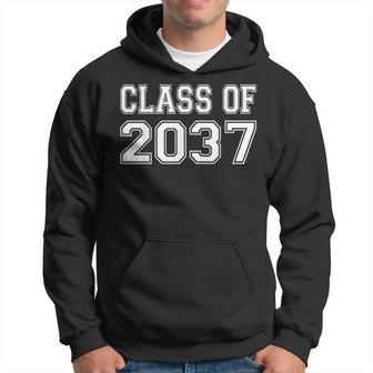Class Of 2037 Kindergarten Back To School 2037 Graduation Hoodie - Thegiftio UK