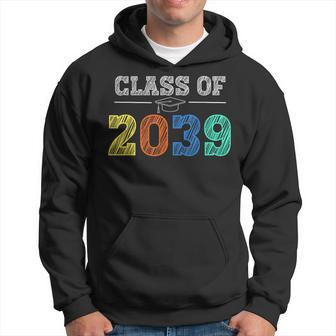 Class Of 2039 Grow With Me First Day Of School Graduation Hoodie - Thegiftio UK