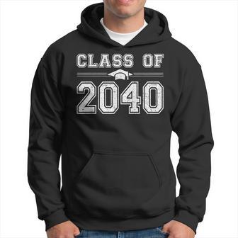 Class Of 2040 Grow With Me Graduate 2040 First Day Of School Hoodie - Thegiftio UK