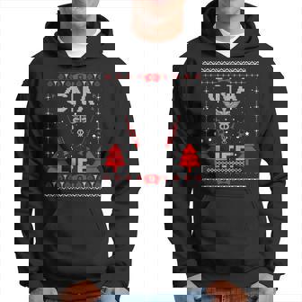 Cna Life Ugly Christmas Sweaters Matching Group Xmas Hoodie | Seseable CA