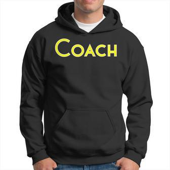 Coach School College Corporate Concert Event Clothing Hoodie - Monsterry CA