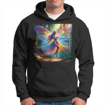 Colorful Magical Fairy Dust Fantasy Faerie Mystical Creature Hoodie - Thegiftio UK