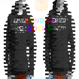 Colourful London Rocks Hoodie - Thegiftio UK