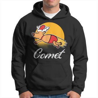 Comet Reindeer Christmas Costume Ugly Christmas Sweater Hoodie - Thegiftio UK