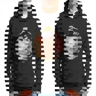 Confused Laughing Cat Dank Meme Christmas Ornament Hoodie - Monsterry