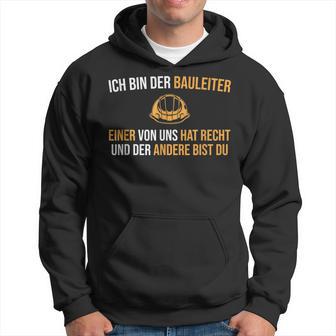 Construction Supervision Construction Site Helmet Construction Management Kapuzenpullover - Geschenkecke