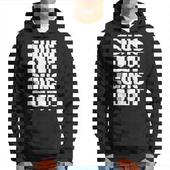 Cool Muscles Workout Gym Suns Out And Guns Out Hoodie - Monsterry