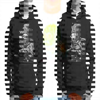 Cool Pickle Outfit In Knight Style For Medieval Lovers Hoodie - Thegiftio