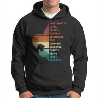 Cool Retro Vintage Style Scouting Law Hoodie - Thegiftio UK