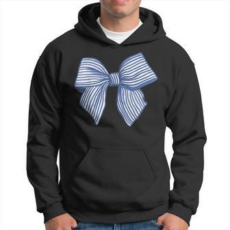 Coquette Blue Bow Hoodie | Seseable CA