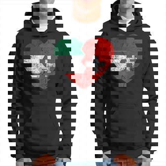 Corazón Banderas Suizas Italianas Italia Suiza Raícesintage Sudadera - Regaloses