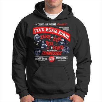 Country Bear Jamboree Real Old Country Rhythm Five Bear Rugs Hoodie - Thegiftio UK