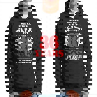 Couples Married 36 Years 36Th Wedding Anniversary Hoodie - Monsterry