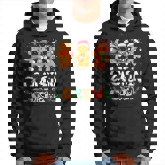Cousin Crew Christmas Pajama Gingerbread Man Hoodie | Seseable UK