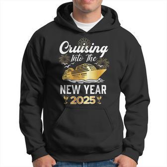 Cruising Into 2025 New Years Eve Cruise Vacation Matching Hoodie - Thegiftio UK