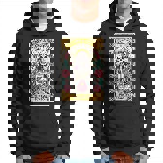 I Cry A Lot But I Am So Productive Tarot Card Hoodie | Mazezy