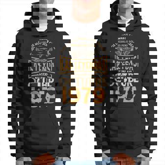 Cumpleaños Hombre Regalos Las Leyendas Octubre 1979 Sudadera - Regaloses