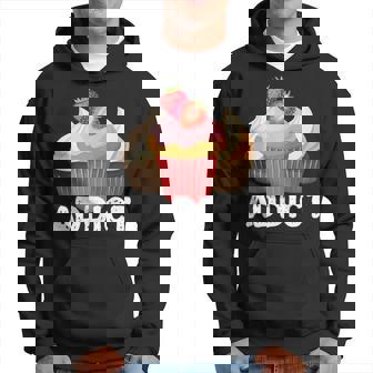 Cupcake Addict Dessert Lover Humor Illustration Hoodie - Monsterry