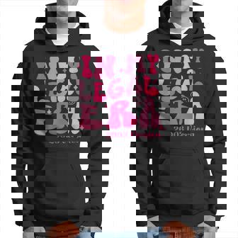 Cute 21St Birthday In My Legal Era Turning 21 Birthday Party Hoodie - Thegiftio