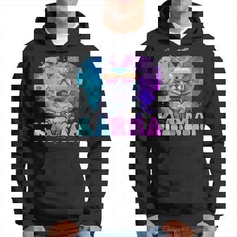 Cute Cat Lover Heart Shape Karma Hoodie - Thegiftio UK