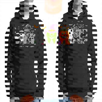 Cute Dental Halloween Dentist Th Ghost Pumpkin Witch Hoodie - Thegiftio UK