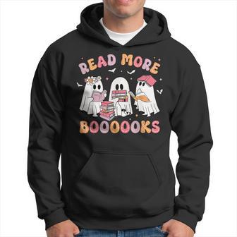 Cute Ghost Book Read More Books Teachers Halloween Hoodie - Monsterry