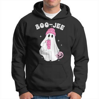 Cute Ghost Halloween Boujee Boo-Jee Hoodie - Thegiftio UK