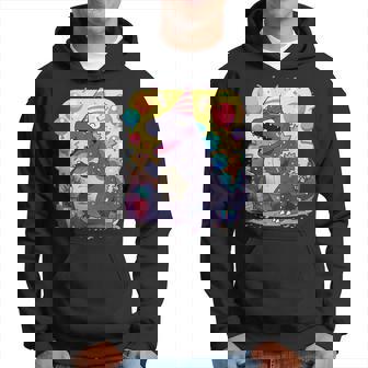 Cute Happy Birthday Japanese Kaiju Monster Epic Party Hoodie - Monsterry
