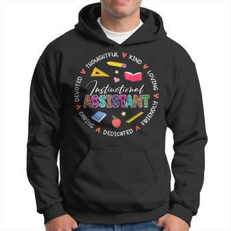Cute Instructional Assistant Appreciation Hoodie - Thegiftio UK