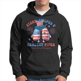 Cute Lung Squad Respiratory Therapist Patriotic 4Th Of July Hoodie - Monsterry AU