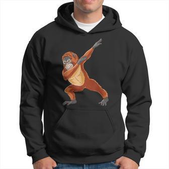 Dabbing Orang Utan Für Affenliebhaber Kapuzenpullover - Geschenkecke