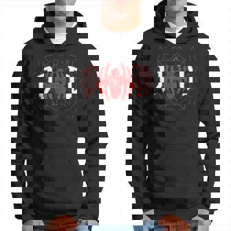 Dad Of The Birthday Boy Costume Spider Web Birthday Party Hoodie - Thegiftio UK