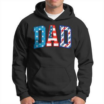 Dad Usa American Flag Freedom Patriotic Happy 4Th Of July Hoodie - Monsterry CA