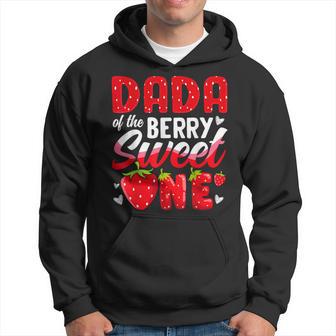 Dada Of The Berry Sweet One Strawberry 1St Birthday Hoodie - Thegiftio UK