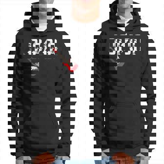Dada Rockin One Birthday Family Matching Rock Guitar Hoodie | Seseable UK