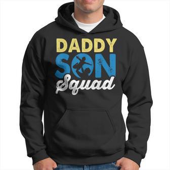 Daddy Son Squad Matching Dad Father's Day Sons Father Son Hoodie - Thegiftio UK