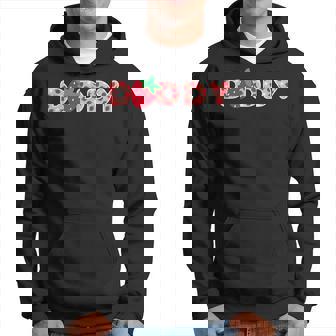 Daddy Strawberry First Birthday Family Strawberry Hoodie | Mazezy