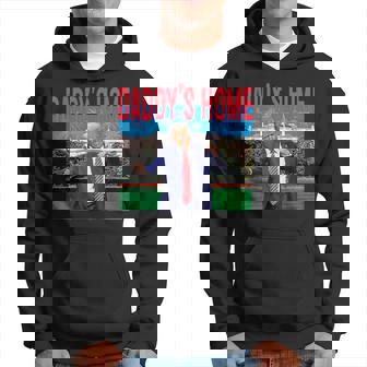 Daddy's Home Trump Pink Trump 2024 Take America Back Hoodie - Monsterry