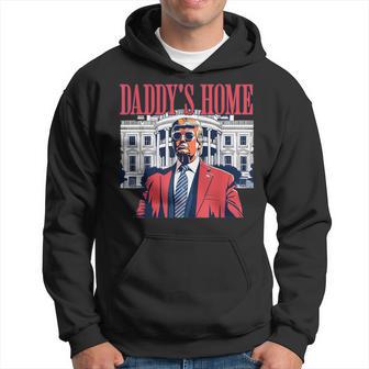 Daddys Home White House Trump Donald Trump Hoodie - Thegiftio UK