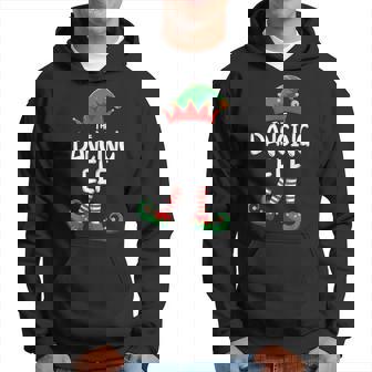 Dancing Elf Matching Family Group Christmas Party Pajama Hoodie - Thegiftio UK